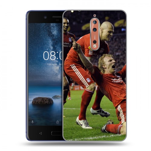 Дизайнерский пластиковый чехол для Nokia 8