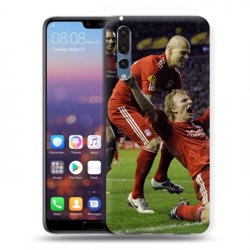 Дизайнерский силиконовый с усиленными углами чехол для Huawei P20 Pro