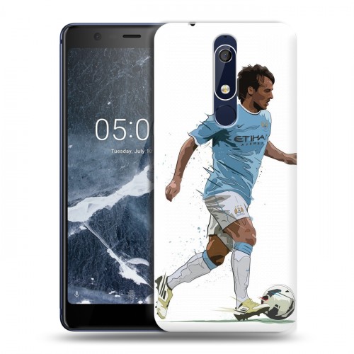 Дизайнерский пластиковый чехол для Nokia 5.1