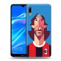 Дизайнерский пластиковый чехол для Huawei Y6 (2019)