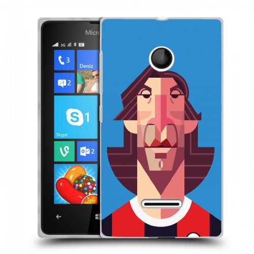 Дизайнерский пластиковый чехол для Microsoft Lumia 435