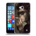 Дизайнерский силиконовый чехол для Microsoft Lumia 640 Обезьяны