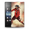 Дизайнерский пластиковый чехол для Sony Xperia acro S