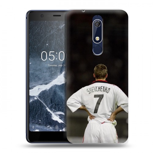 Дизайнерский пластиковый чехол для Nokia 5.1