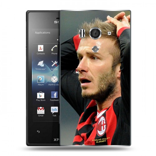 Дизайнерский пластиковый чехол для Sony Xperia acro S