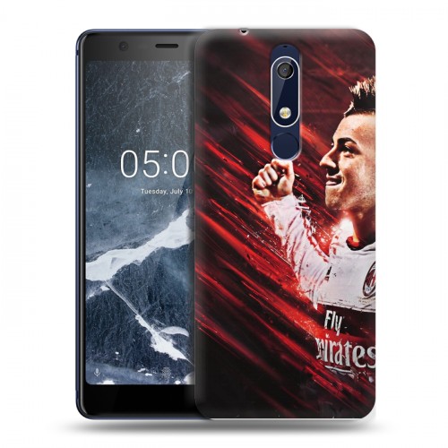 Дизайнерский пластиковый чехол для Nokia 5.1