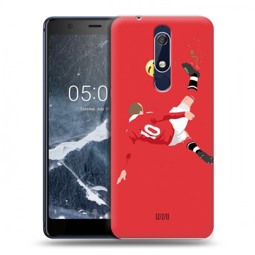 Дизайнерский пластиковый чехол для Nokia 5.1