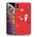 Дизайнерский силиконовый чехол для Iphone Xs Max