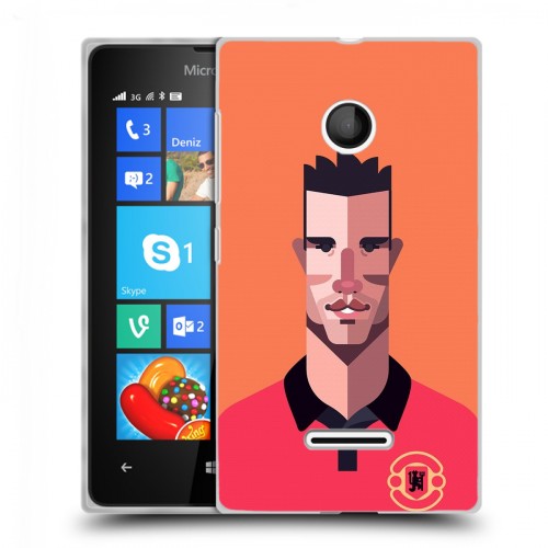 Дизайнерский пластиковый чехол для Microsoft Lumia 435