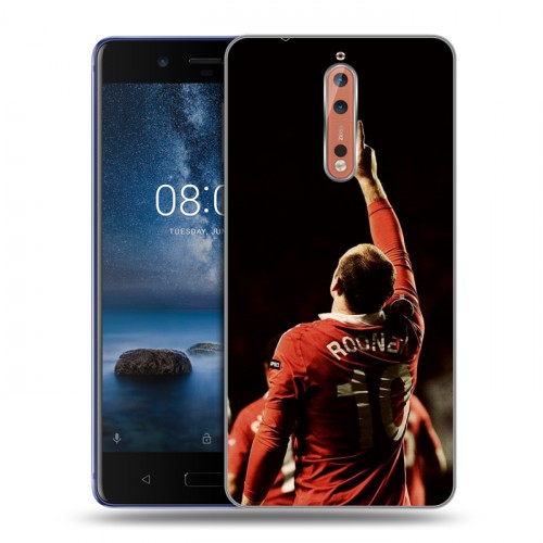 Дизайнерский пластиковый чехол для Nokia 8