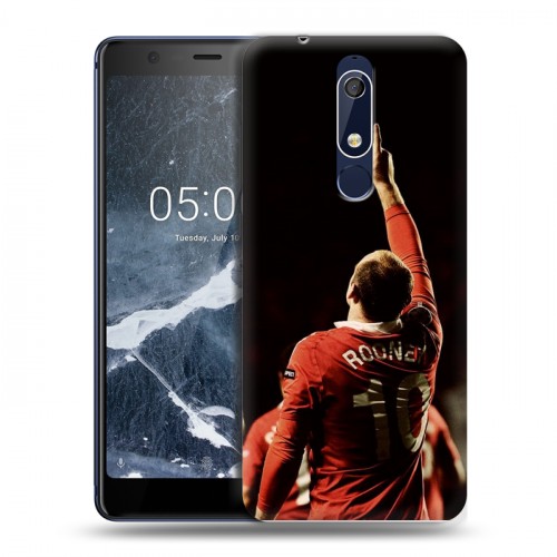 Дизайнерский пластиковый чехол для Nokia 5.1