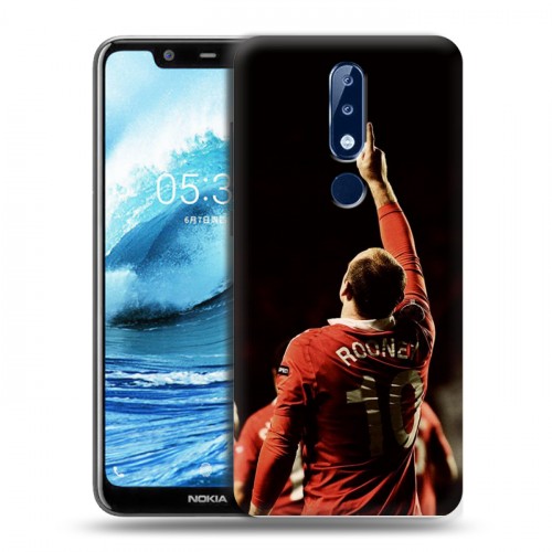 Дизайнерский силиконовый чехол для Nokia 5.1 Plus