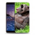 Дизайнерский пластиковый чехол для Nokia 7 Plus Обезьяны