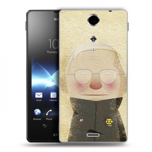 Дизайнерский пластиковый чехол для Sony Xperia TX