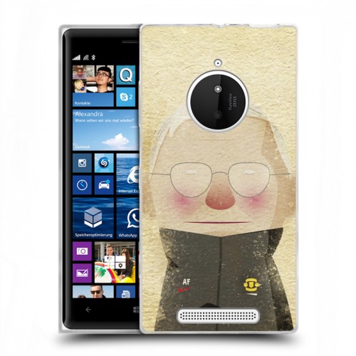 Дизайнерский пластиковый чехол для Nokia Lumia 830