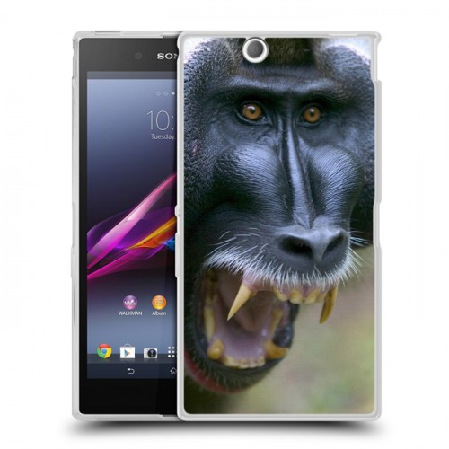 Дизайнерский пластиковый чехол для Sony Xperia Z Ultra  Обезьяны