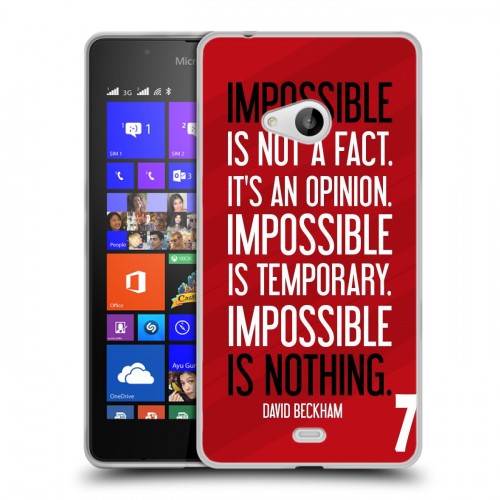 Дизайнерский пластиковый чехол для Microsoft Lumia 540