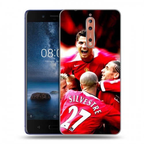 Дизайнерский пластиковый чехол для Nokia 8