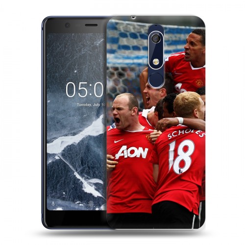 Дизайнерский пластиковый чехол для Nokia 5.1