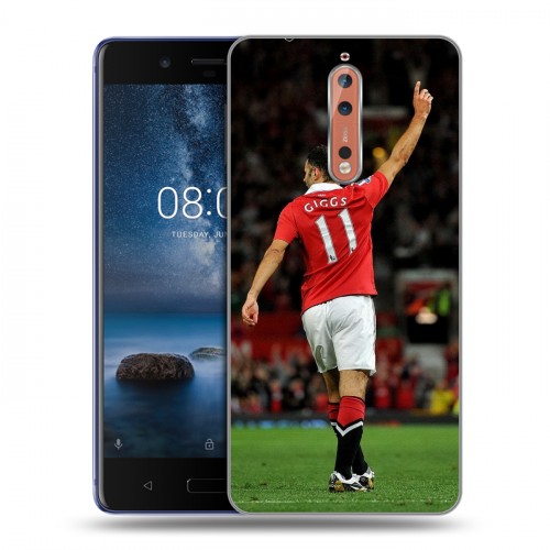 Дизайнерский пластиковый чехол для Nokia 8