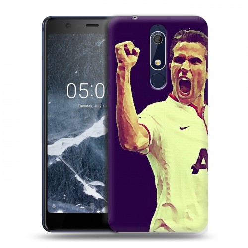 Дизайнерский пластиковый чехол для Nokia 5.1