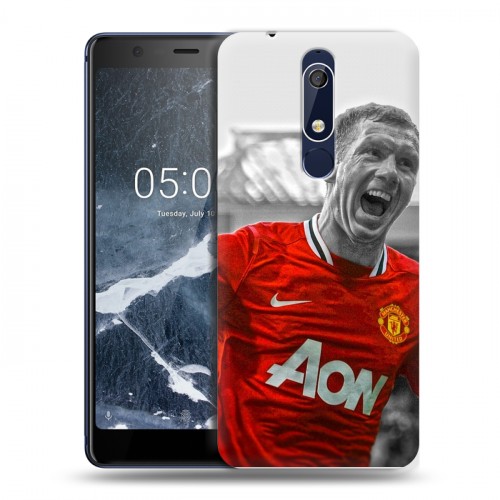 Дизайнерский пластиковый чехол для Nokia 5.1