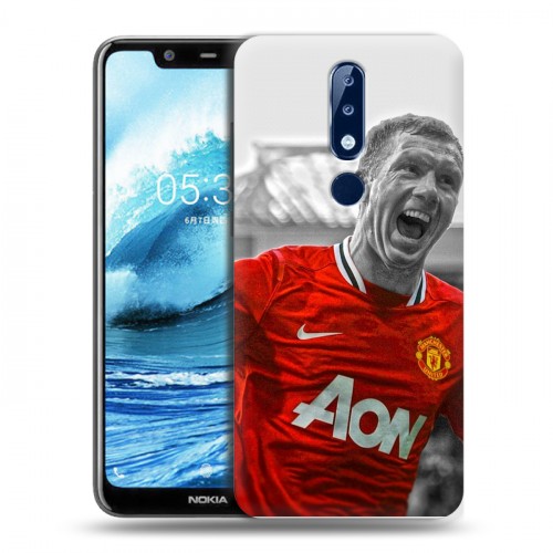 Дизайнерский силиконовый чехол для Nokia 5.1 Plus