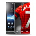 Дизайнерский пластиковый чехол для Sony Xperia S