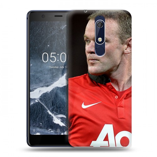 Дизайнерский пластиковый чехол для Nokia 5.1