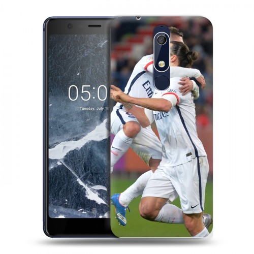 Дизайнерский пластиковый чехол для Nokia 5.1