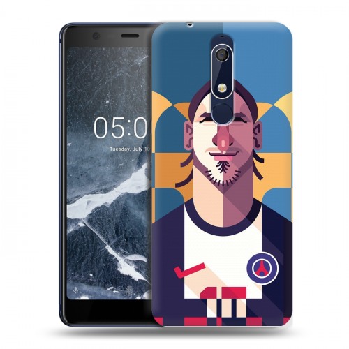 Дизайнерский пластиковый чехол для Nokia 5.1