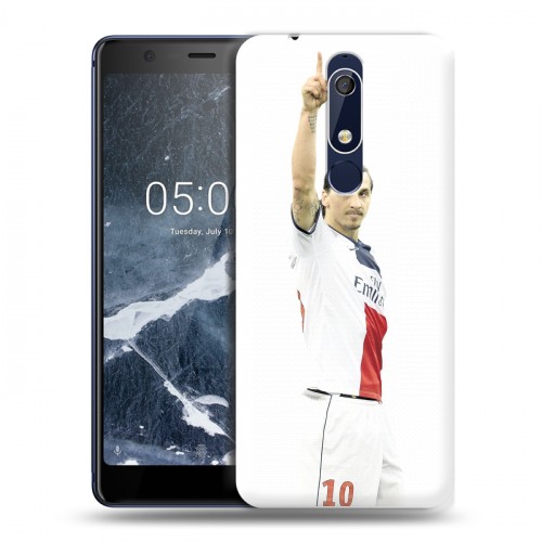 Дизайнерский пластиковый чехол для Nokia 5.1