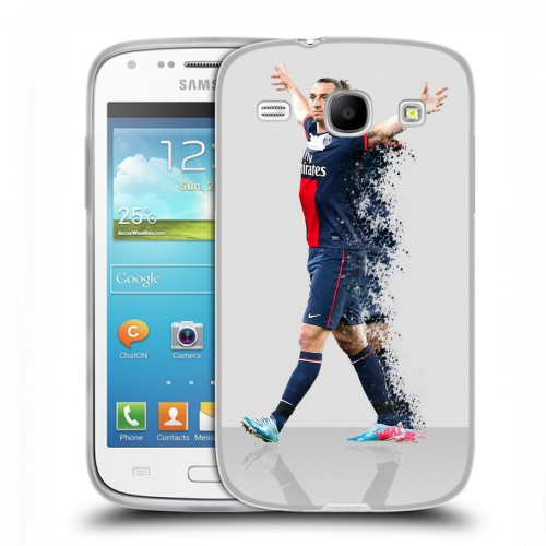 Дизайнерский силиконовый чехол для Samsung Galaxy Core