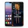 Дизайнерский силиконовый с усиленными углами чехол для Huawei P20 Pro