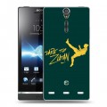 Дизайнерский пластиковый чехол для Sony Xperia S