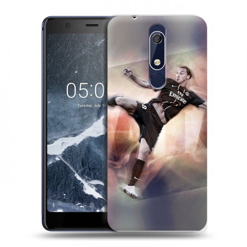 Дизайнерский пластиковый чехол для Nokia 5.1