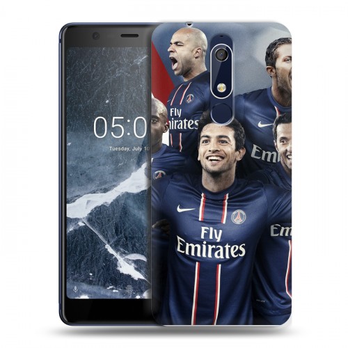 Дизайнерский пластиковый чехол для Nokia 5.1