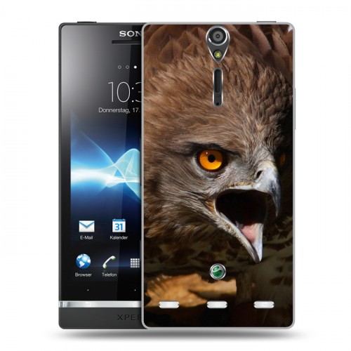 Дизайнерский пластиковый чехол для Sony Xperia S Орлы