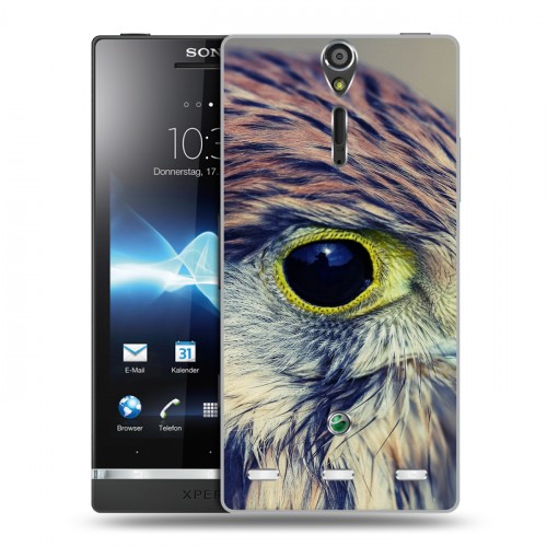 Дизайнерский пластиковый чехол для Sony Xperia S Орлы