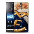 Дизайнерский пластиковый чехол для Sony Xperia S