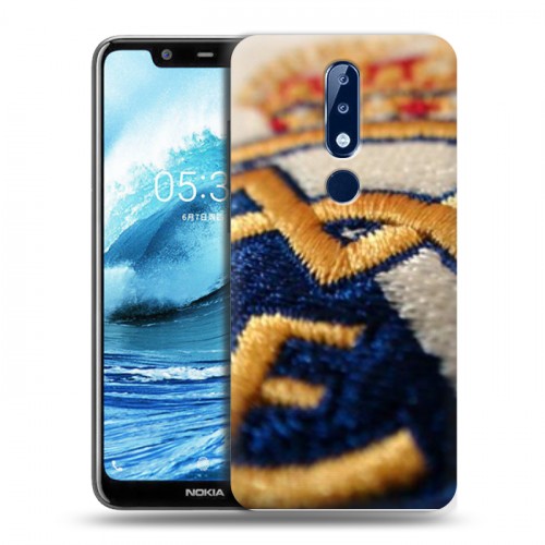 Дизайнерский силиконовый чехол для Nokia 5.1 Plus