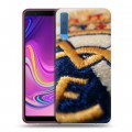 Дизайнерский силиконовый с усиленными углами чехол для Samsung Galaxy A7 (2018)