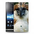 Дизайнерский пластиковый чехол для Sony Xperia S Орлы