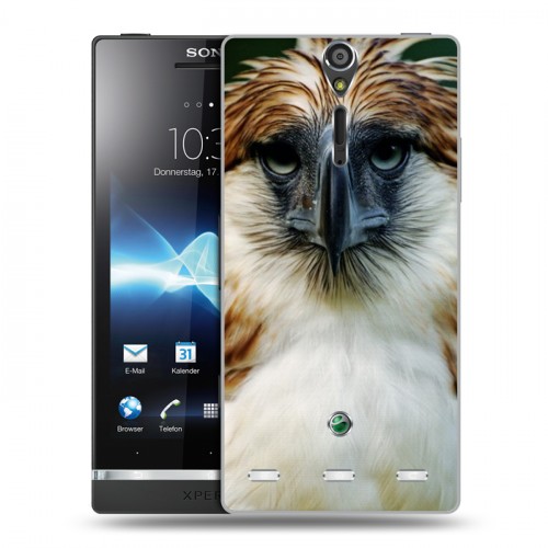 Дизайнерский пластиковый чехол для Sony Xperia S Орлы