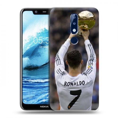 Дизайнерский силиконовый чехол для Nokia 5.1 Plus