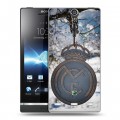 Дизайнерский пластиковый чехол для Sony Xperia S