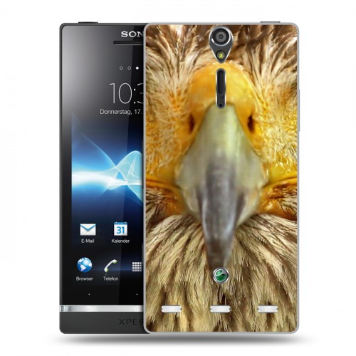 Дизайнерский пластиковый чехол для Sony Xperia S Орлы