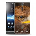 Дизайнерский пластиковый чехол для Sony Xperia S Орлы