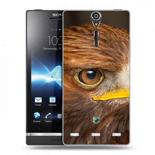 Дизайнерский пластиковый чехол для Sony Xperia S Орлы