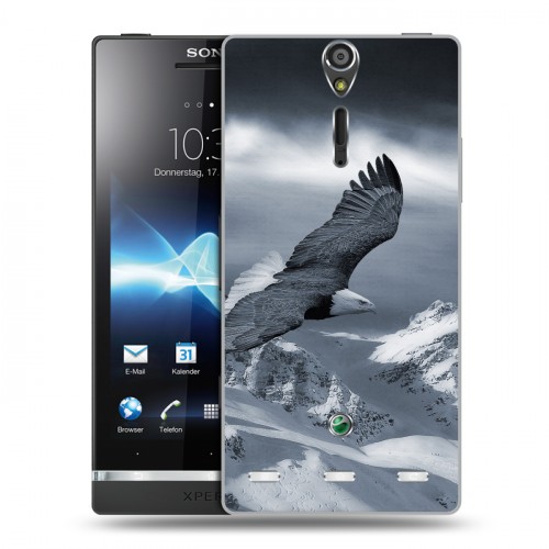 Дизайнерский пластиковый чехол для Sony Xperia S Орлы